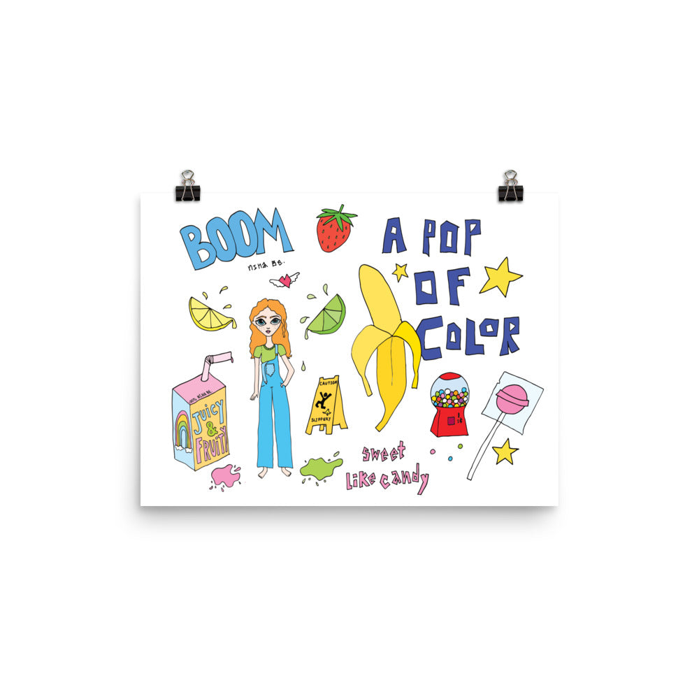 juicy fruit poster