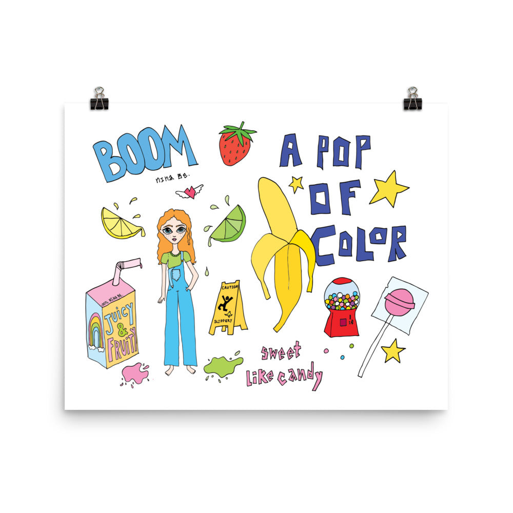 juicy fruit poster