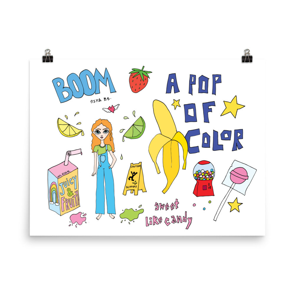 juicy fruit poster