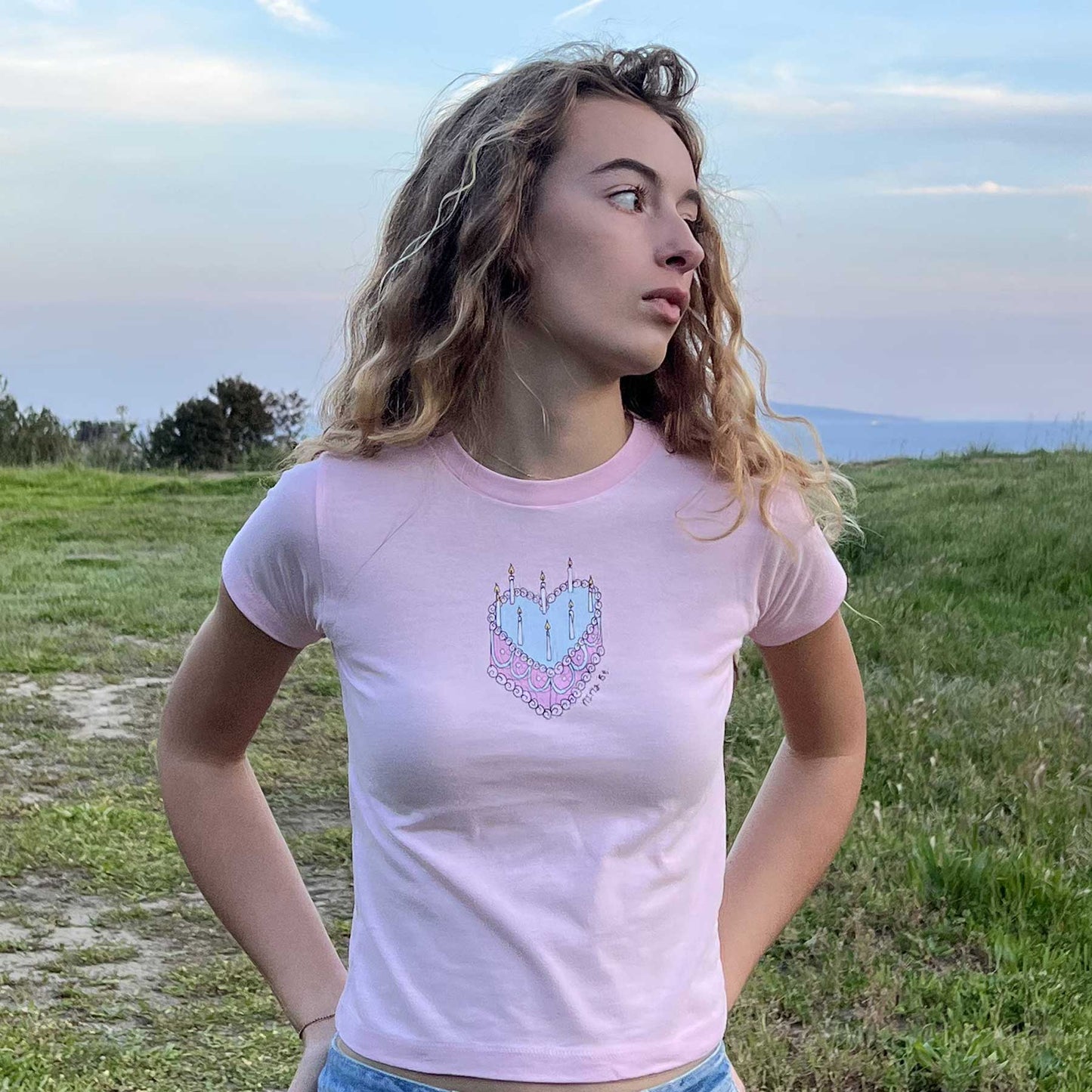 birthday girl baby tee