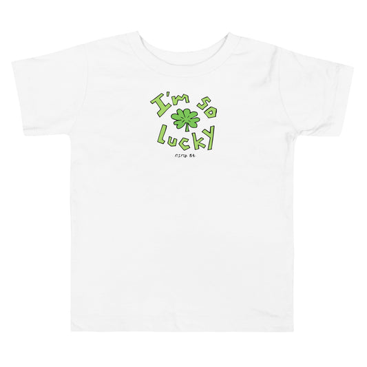 i'm so lucky baby tee 🍀