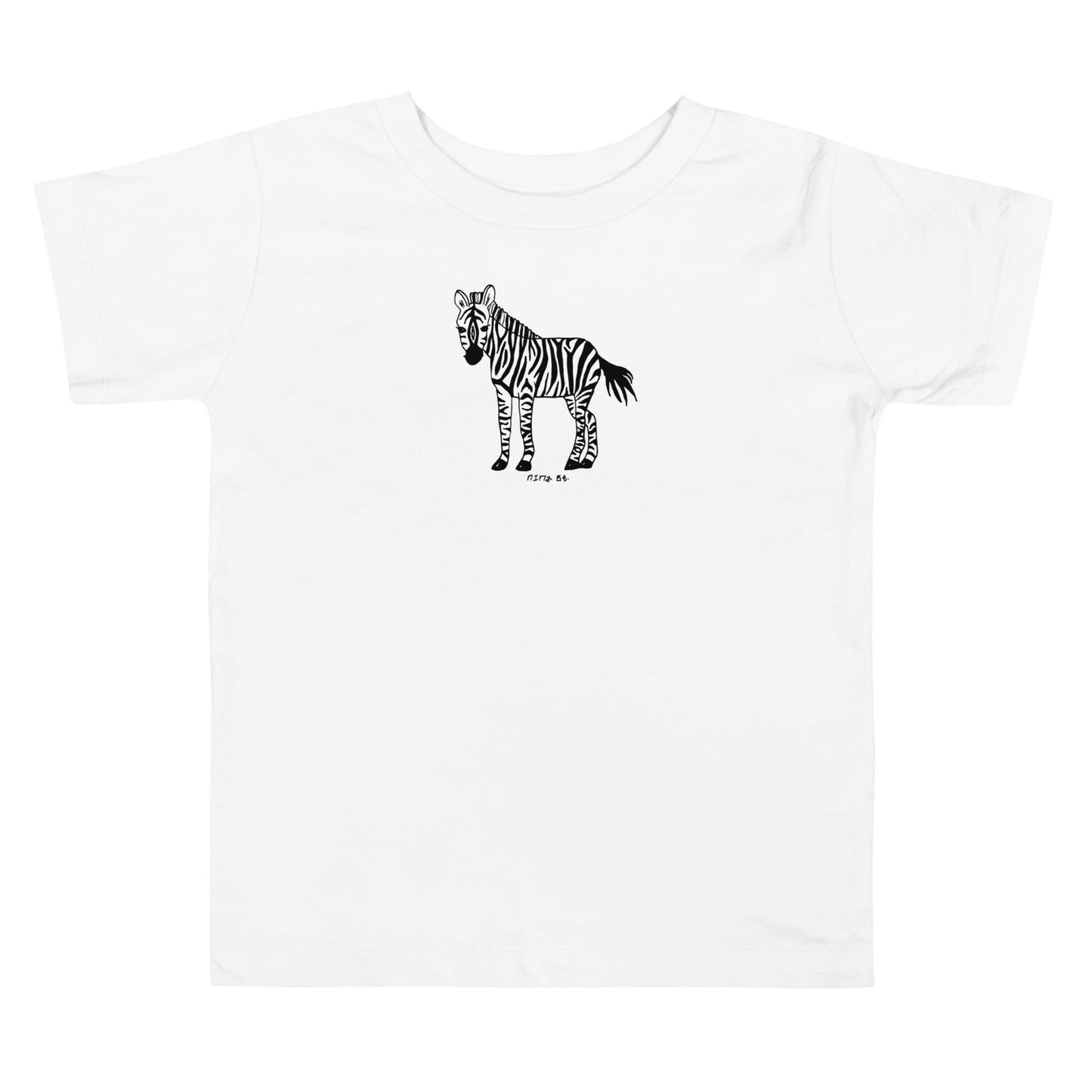 zebra baby tee