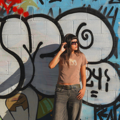 cougar high waisted tee