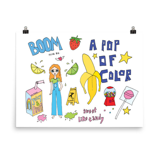 juicy fruit poster