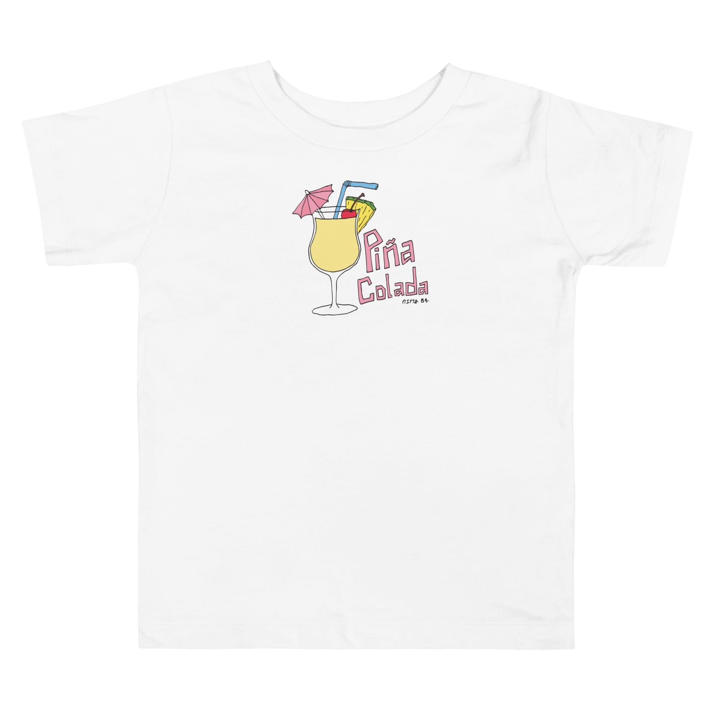 piña colada baby tee