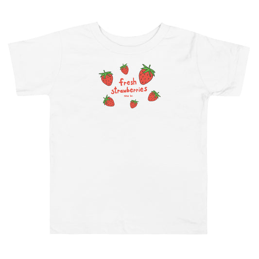 strawberry baby tee