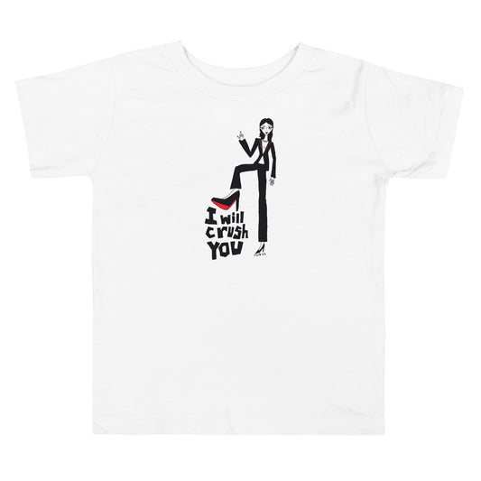 i will crush you baby tee