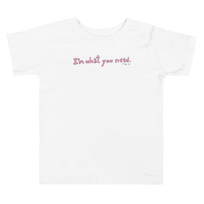 i'm what you need baby tee ⭐